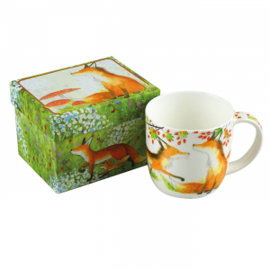 Emma Ball - Foxes  - Mug  avec boîte cadeau