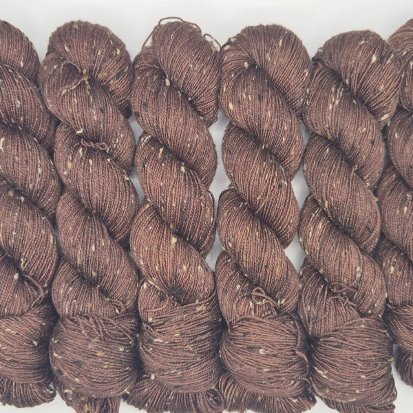 Thèbes Tweed - Ostraca  du  scribe ( marron chocolat intense ) – Image 3