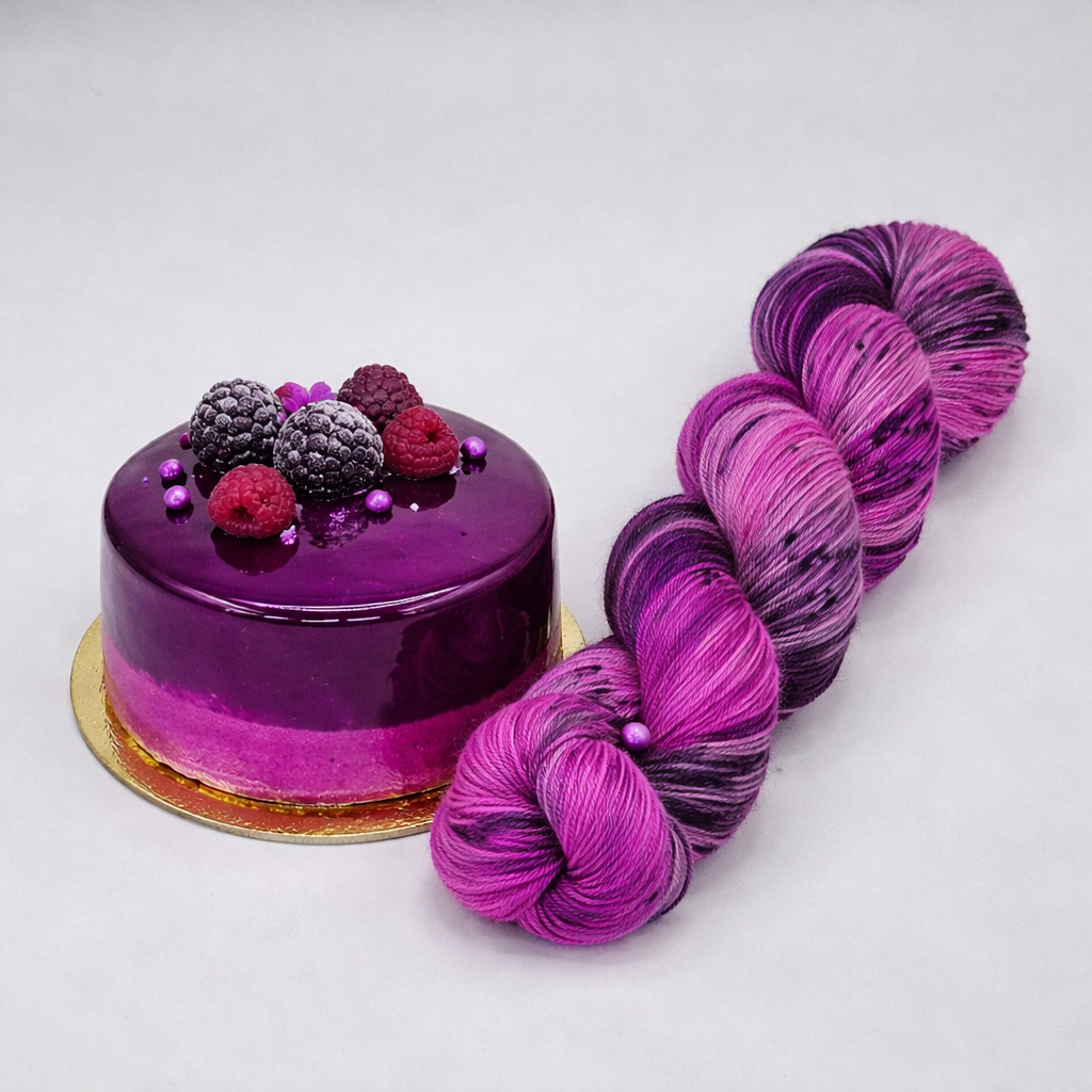 Gizeh socks 85/15 - Entremet Cassis Framboise – Image 2