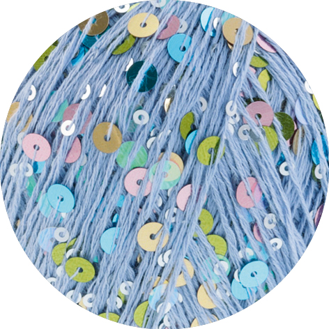 COSMO - Lana Grossa - Coloris 20 - Bleu clair