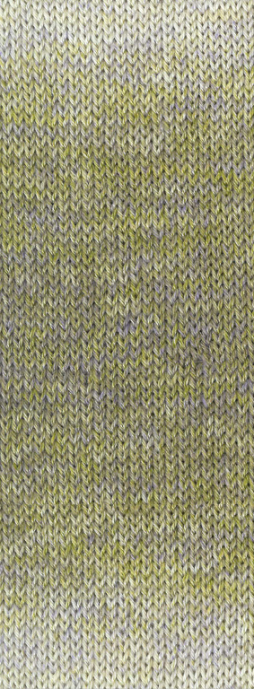 Woolycell Duo - Lana Grossa - coloris 6008 - Olive / gris-vert/ gris-beige – Image 2