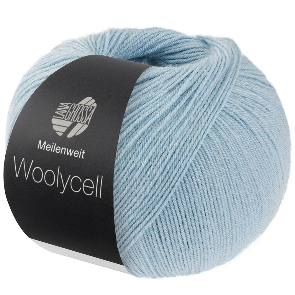 Woolycell - Lana Grossa - coloris : 7 - Bleu clair – Image 2