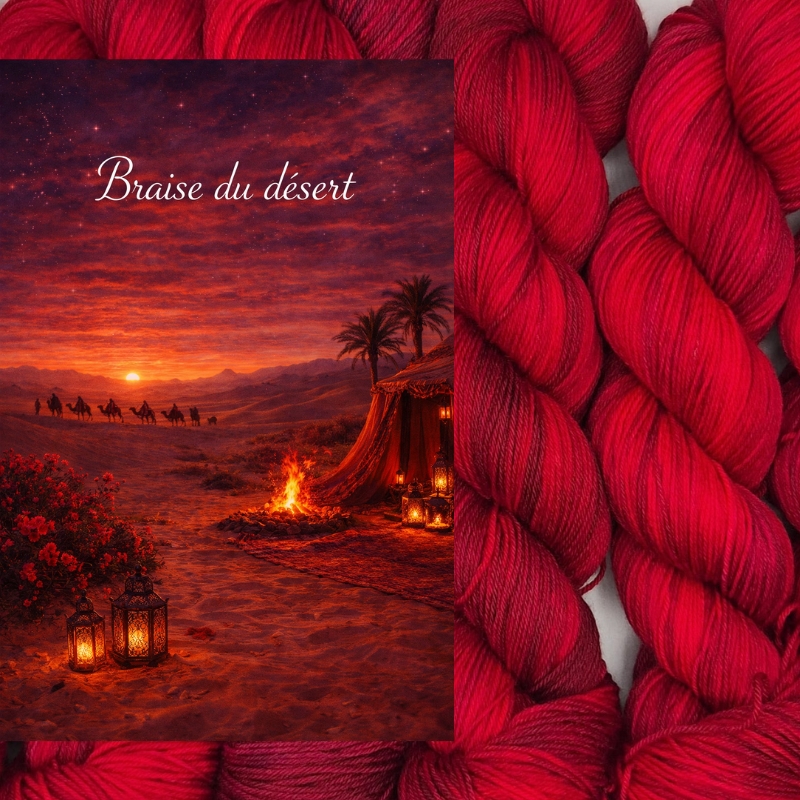 Gizeh socks 85/15 - Braise du Désert