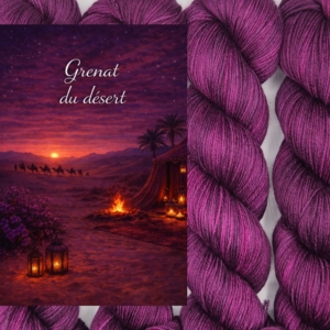 Gizeh socks  85/15 - Grenat du Désert