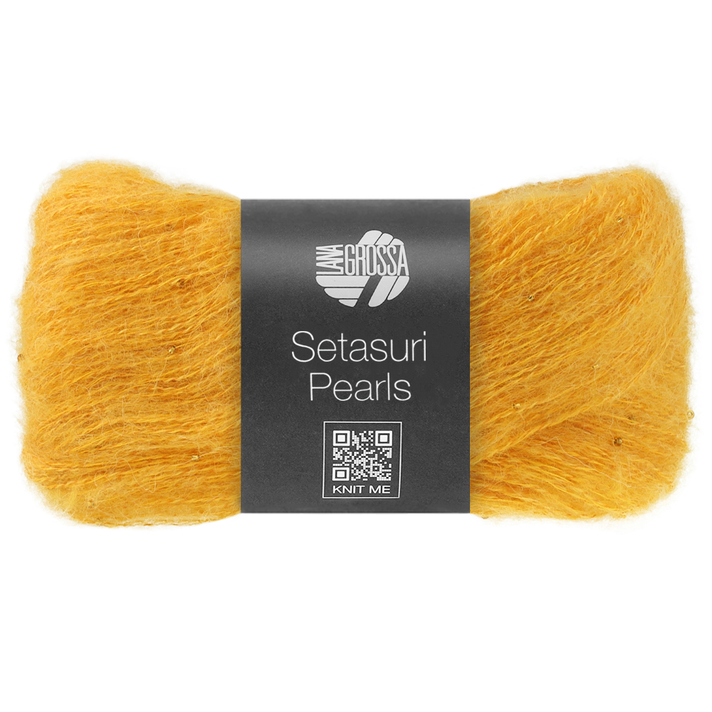 Lana Grossa – Setasuri Pearls - Jaune 202