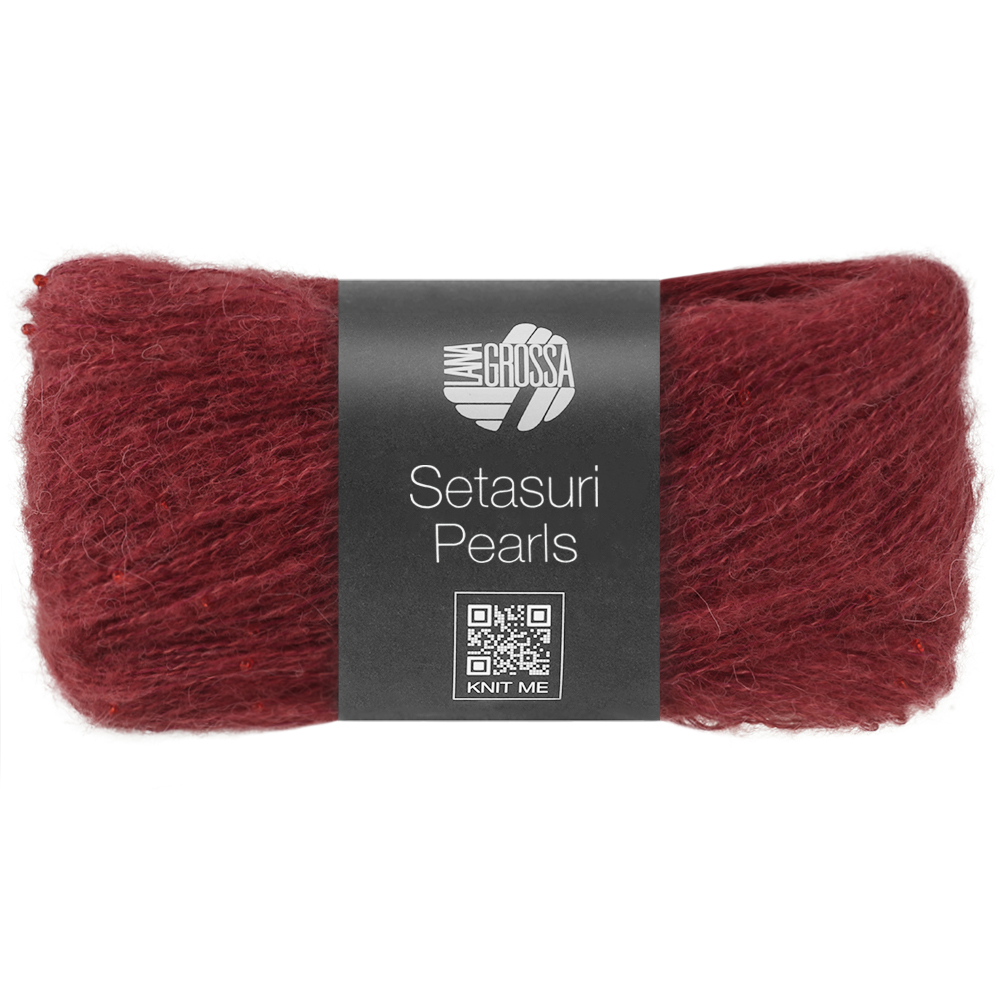 Lana Grossa – Setasuri Pearls - Bordeaux 205