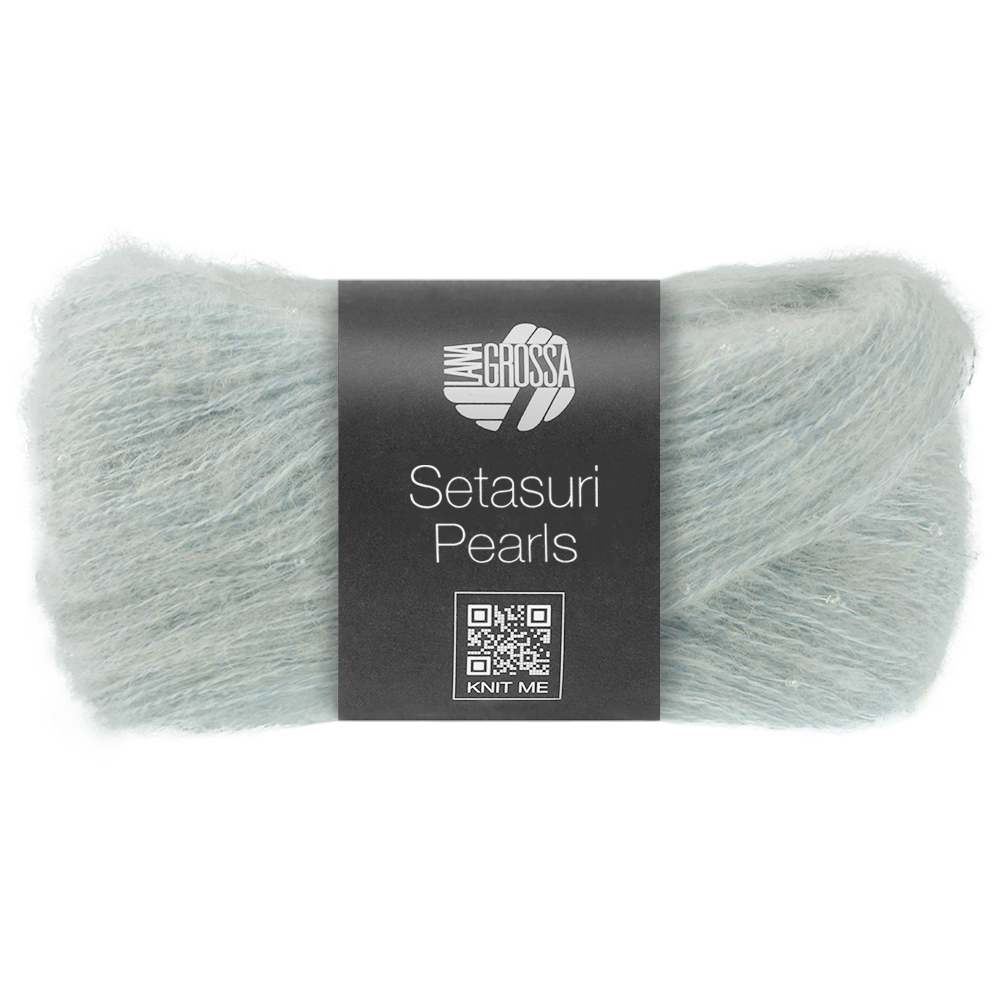 Lana Grossa – Setasuri Pearls - Bleu délicat 209