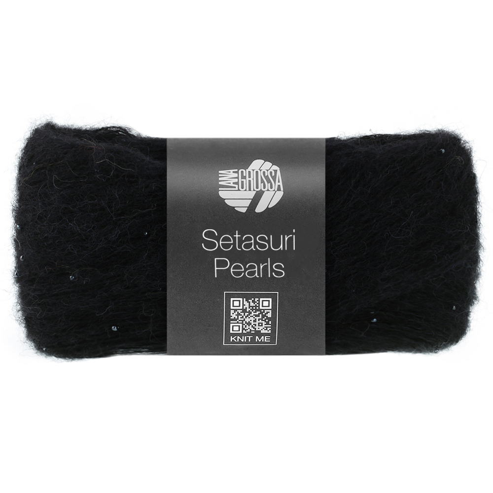 Lana Grossa – Setasuri Pearls - Noir 216