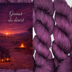 Gizeh Socks Mermaid - Grenat du  désert