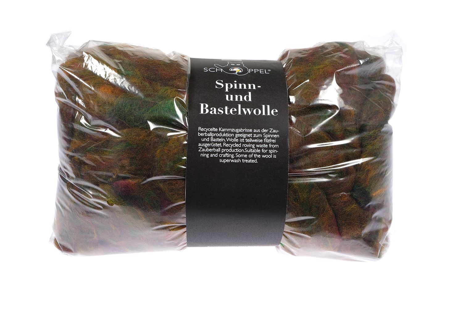 Fibre recyclée créative – mélange surprise à filer (250g)