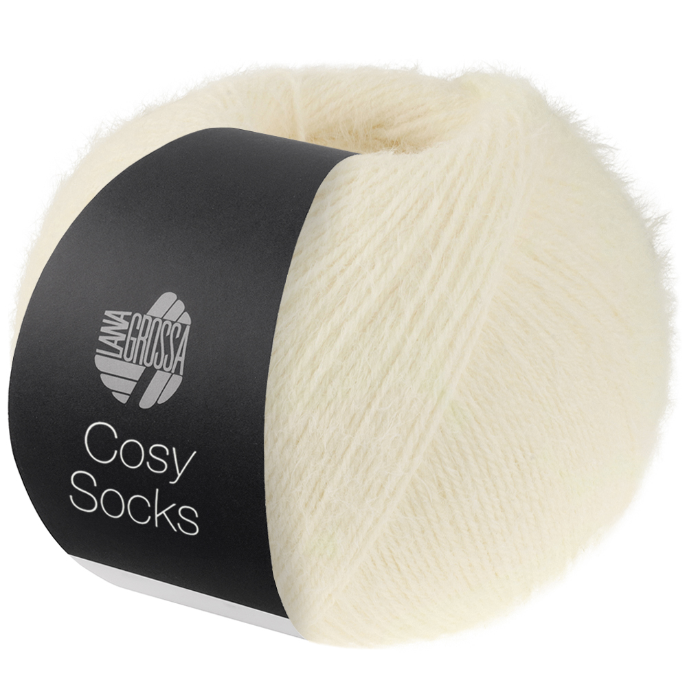 🧶 COSY SOCKS – coloris 10 : Blanc