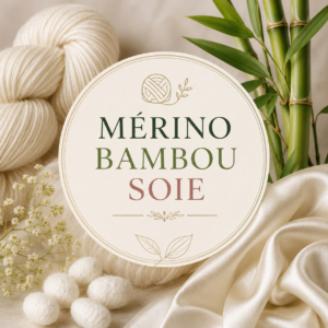 Mérino Bambou soie