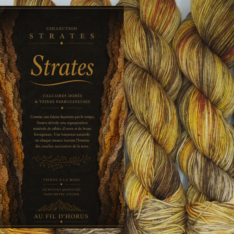 Gizeh socks 85/15 : Strates