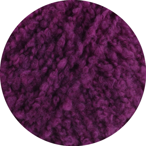 Lana Grossa Nera - Orsettini - Coloris 2 - Violet Prune – Image 2