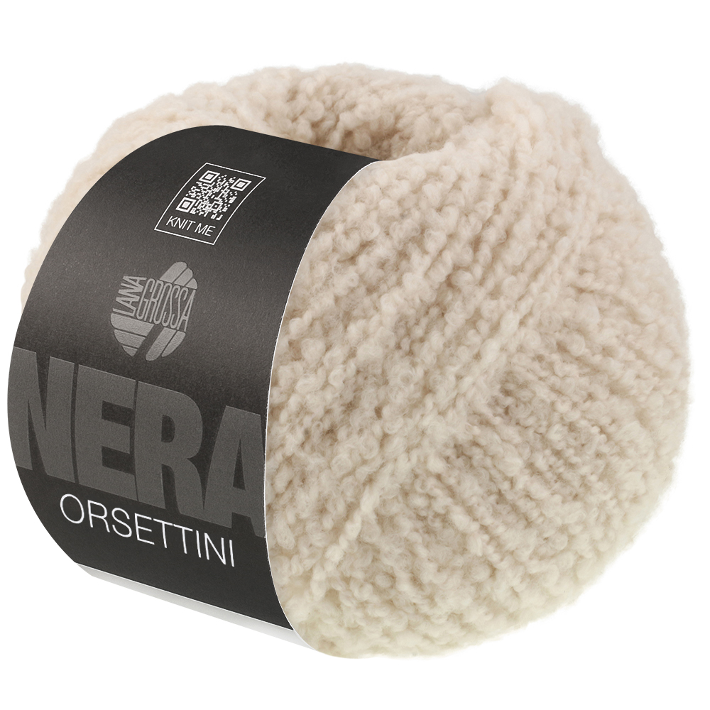 Lana Grossa Nera - Orsettini - Coloris 16 - Beige