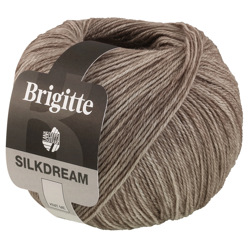 Brigitte Silkdream - Greige - coloris 4 - Lana Grossa
