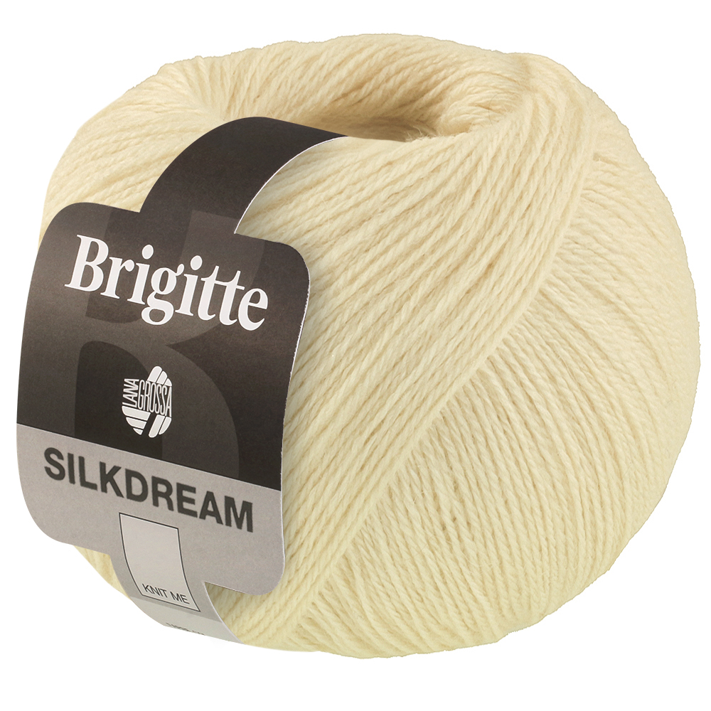 Brigitte Silkdream - Crème - coloris 5 - Lana Grossa