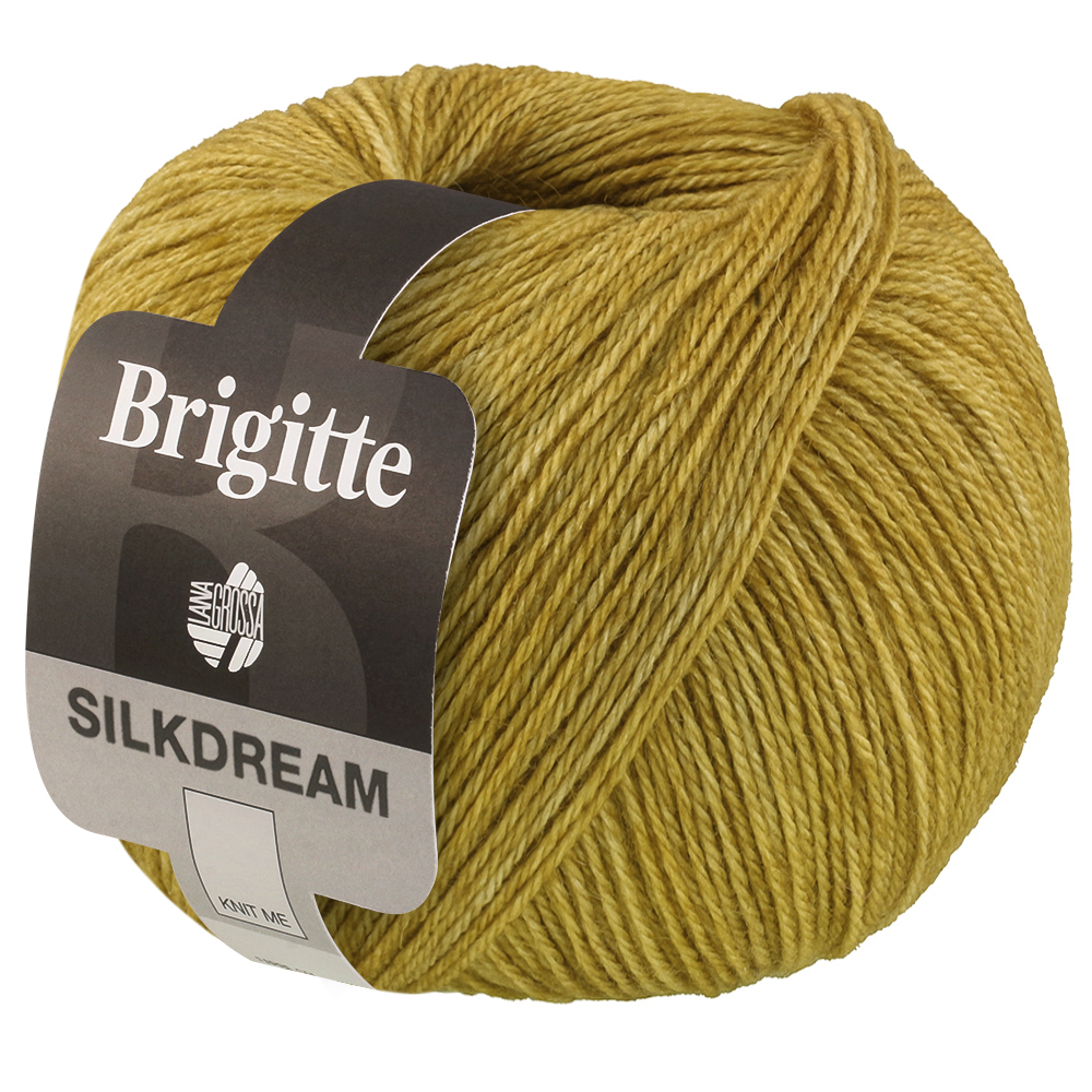 Brigitte Silkdream - Moutarde - coloris 8 - Lana Grossa
