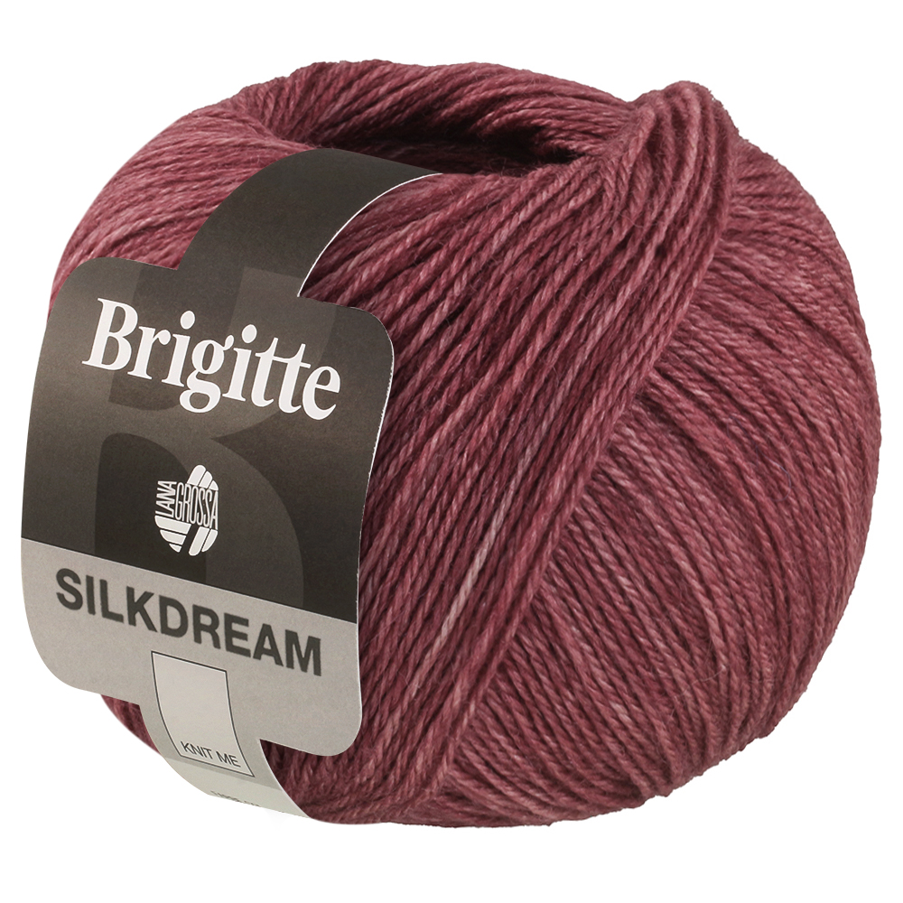 Brigitte Silkdream - Bordeaux - coloris 9 - Lana Grossa