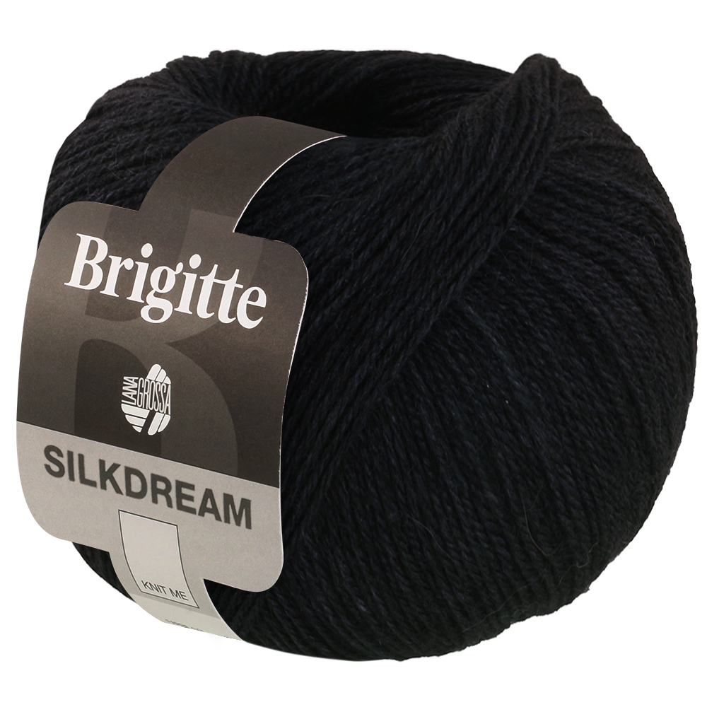 Brigitte Silkdream - Anthracite - coloris 16 - Lana Grossa